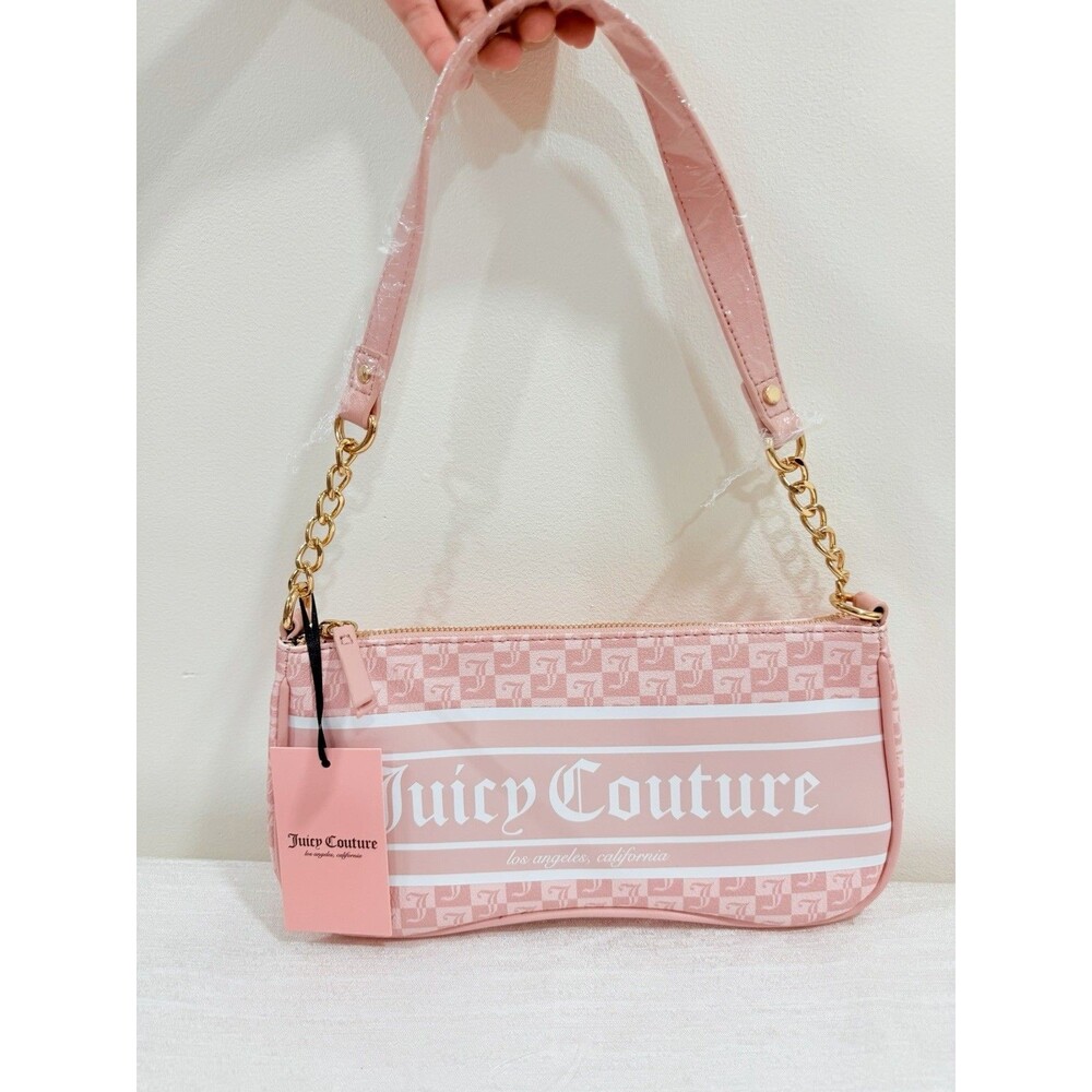 Juicy Couture Fashionista Shoulder Bag in Pink Diamond - NWT